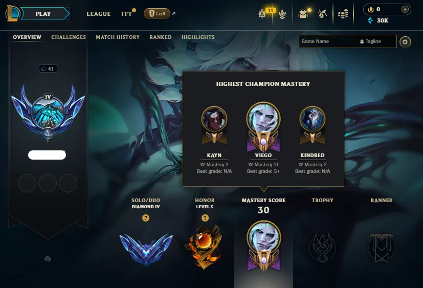 HUGE SALE!🔥Diamond 4 61%WR💎30K BE 7Skins + LOOT⭐Name Changeable✅Unverified Email✅Lifetime Ownership Guarantee - Never Taken Back